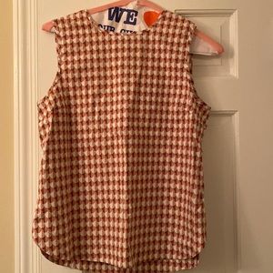 J Crew sleeveless cotton top